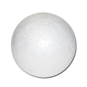 Boule de polystyrène 12 cm