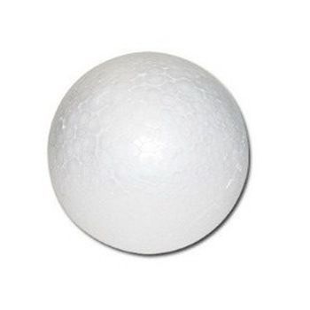 Boule de polystyrène 8 cm