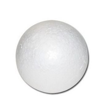 Boule de polystyrène 10 cm