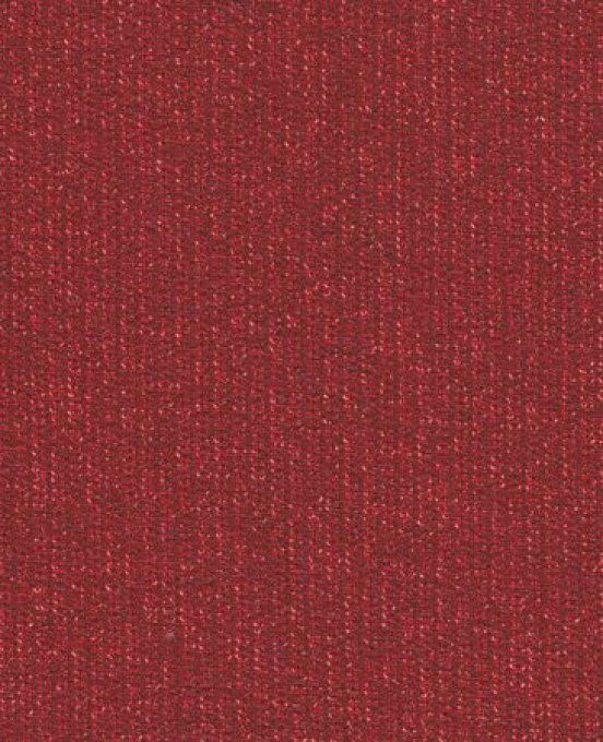 Ribby Lurex Tissu Côtelé Rouge et Rouge 50 x 50 cm 