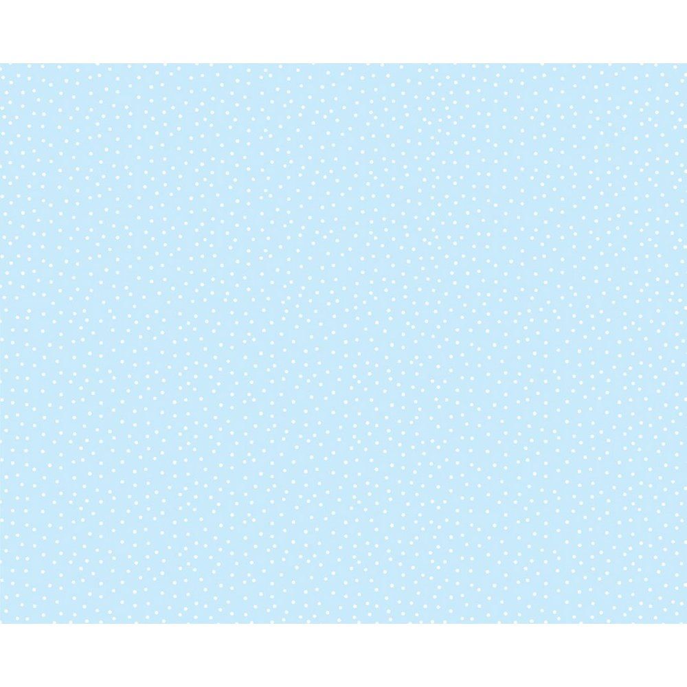 Tissu imprimé Jersey bleu clair à pois Capriccio cm 35 x 50