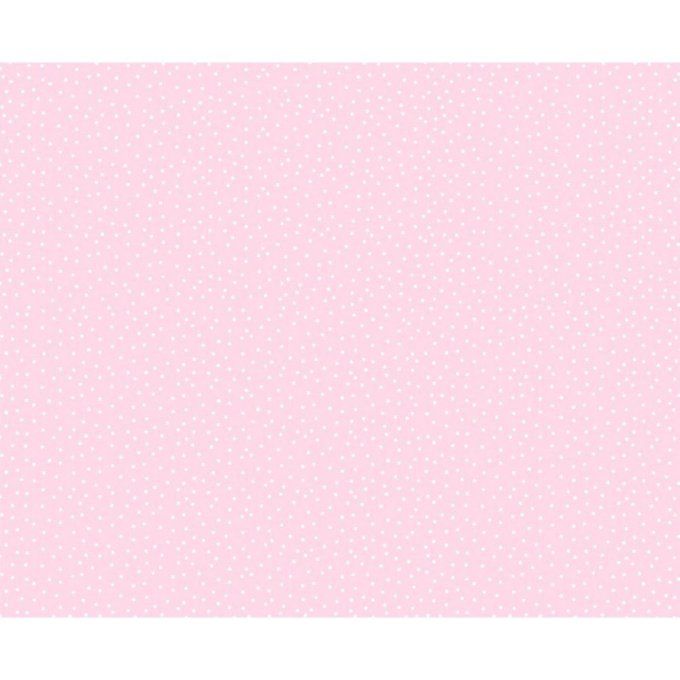 Tissu imprimé Jersey rose poudré à pois Capriccio cm 35 x 50