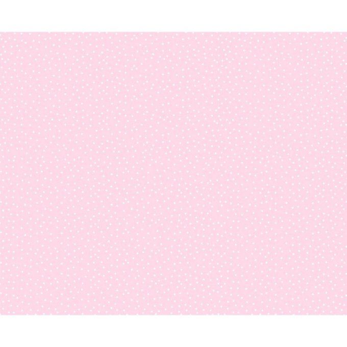 Tissu imprimé Jersey rose poudré à pois Capriccio cm 35 x 50