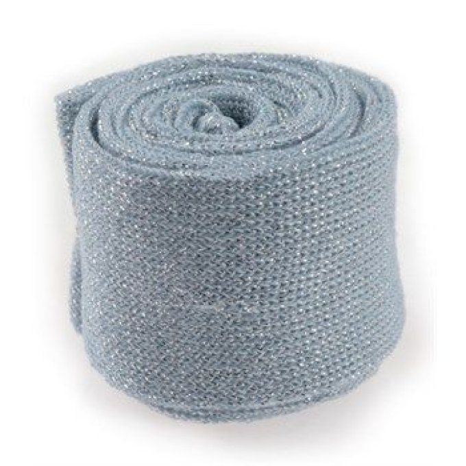 Mini tubulaire Lurex Avio et Argent