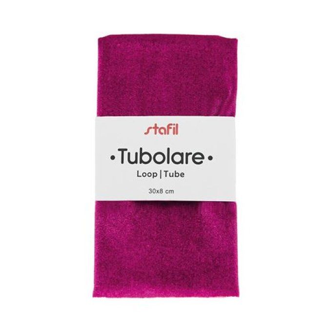 Velours violet tubulaire Stafil