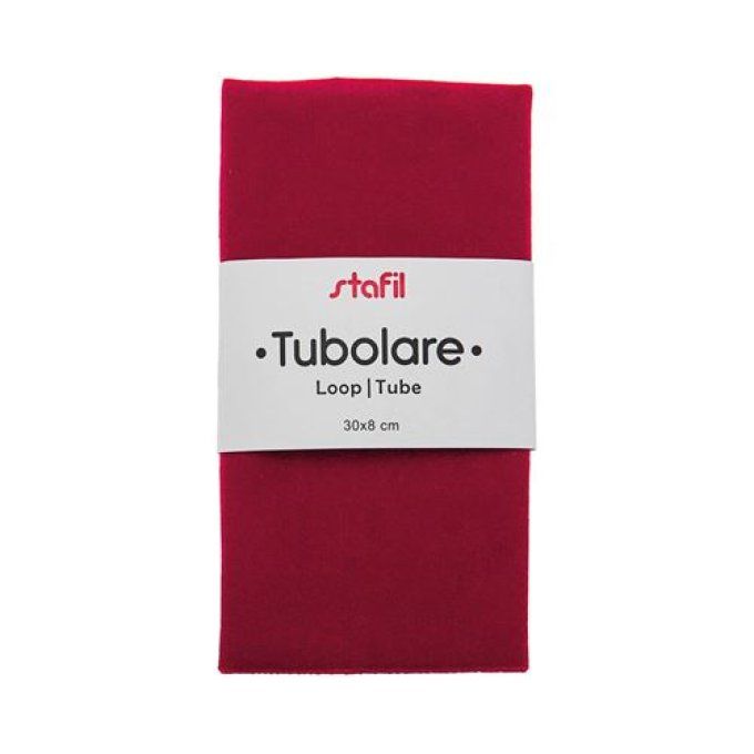 Tubulaire Velours Rouge Stafil