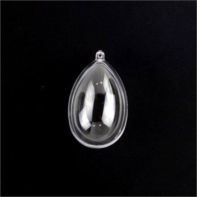 Oeuf en plexiglas 10 cm