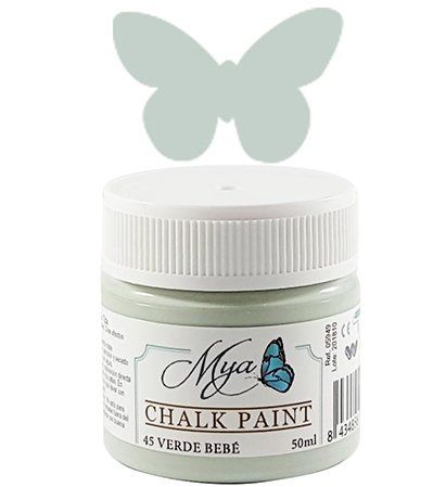 Chalk Paint MYA Verde Bebé 50ml 45