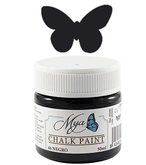 Chalk Paint MYA Negro 50ml 46